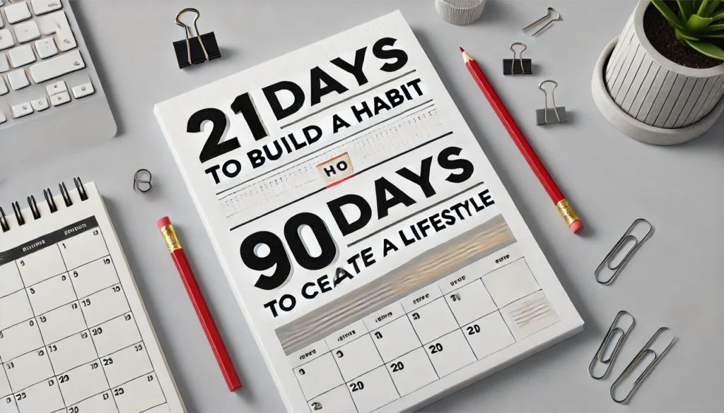 21 Days to a Habit, 90 Days to a Lifestyle: The 21/90 Rule